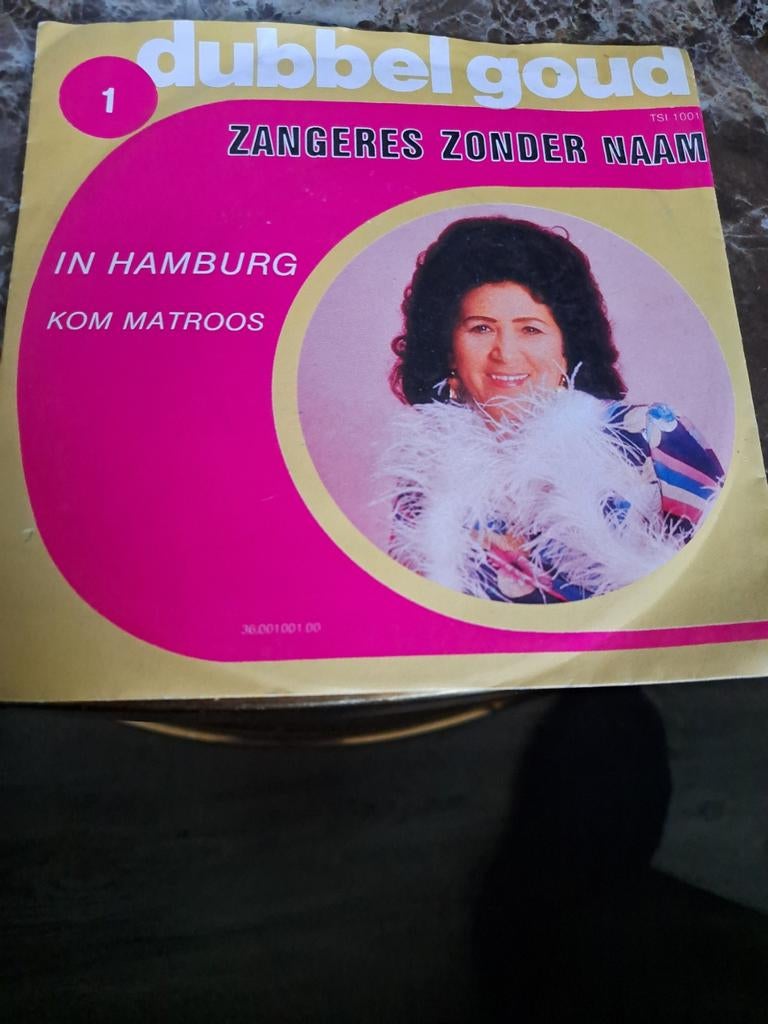 Zangeres Zonder Naam - Dubbel Goud (Single), Ophalen of Verzenden, Gebruikt