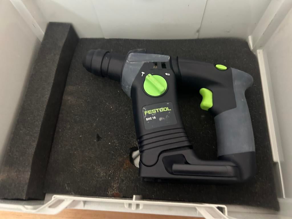 Festool BHC 18 klopboormachine, Doe-het-zelf en Verbouw, Gereedschap | Boormachines, Ophalen, Zo goed als nieuw, Boormachine