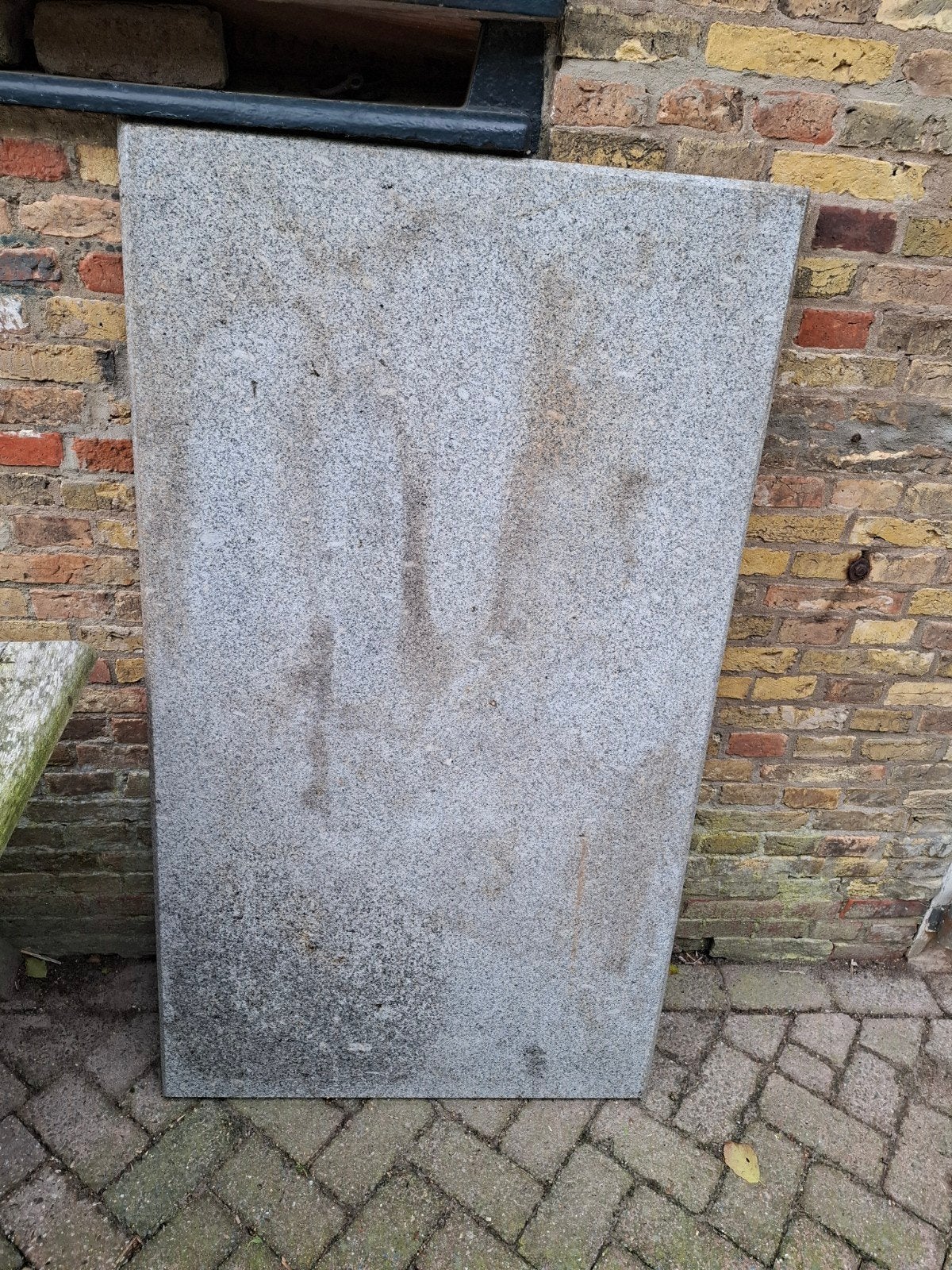 mooi geleefd marmeren blad mooi glad 80-  140, Ophalen of Verzenden, Zo goed als nieuw, Rechthoekig, Overige materialen