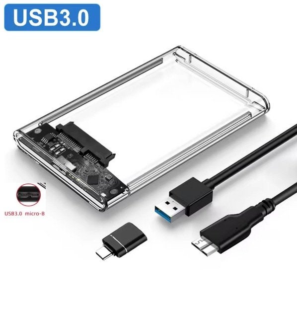 2,5 Inch SSD SATA naar USB 3.0 HDD Extern Harde Schijf + OTG, Computers en Software, Harde schijven, Ophalen of Verzenden, Nieuw