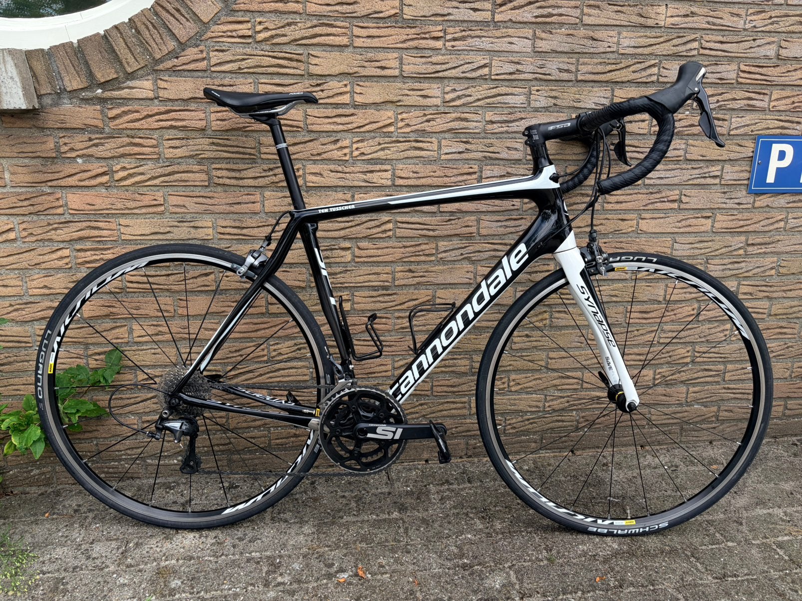 Cannondale Synapse Carbon maat 54, 28 inch, Gebruikt, Carbon, Velgrem