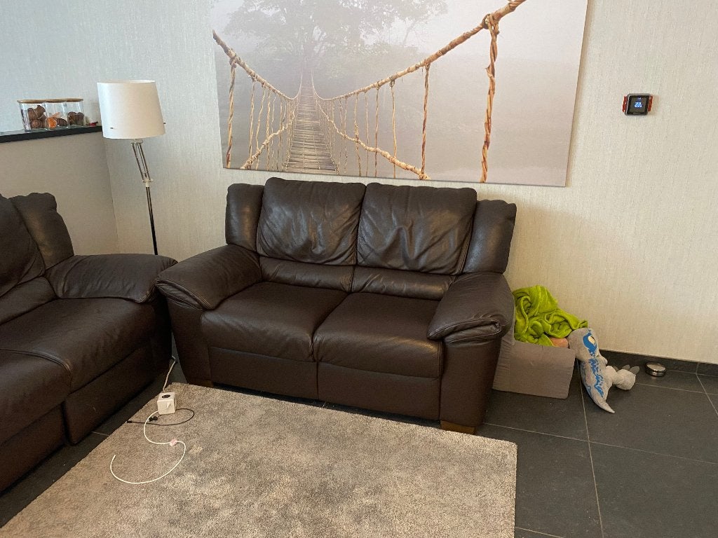 Natuzzi 2+3zit bank met relax functie, Ophalen, Gebruikt, Overige maten, 75 tot 100 cm