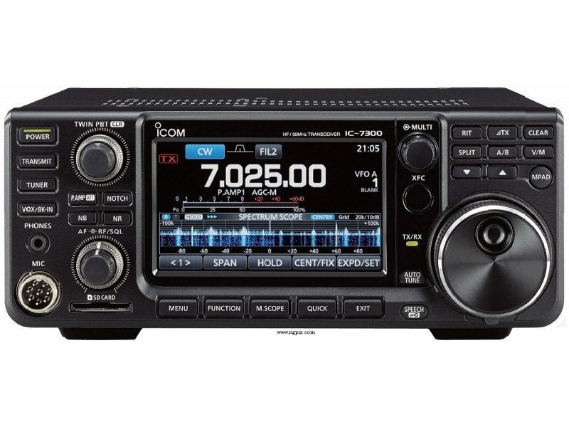 Icom IC-7300 HF transceiver , 6 mnd gar., Telecommunicatie, Zenders en Ontvangers, Ophalen of Verzenden, Gebruikt, Zender en Ontvanger