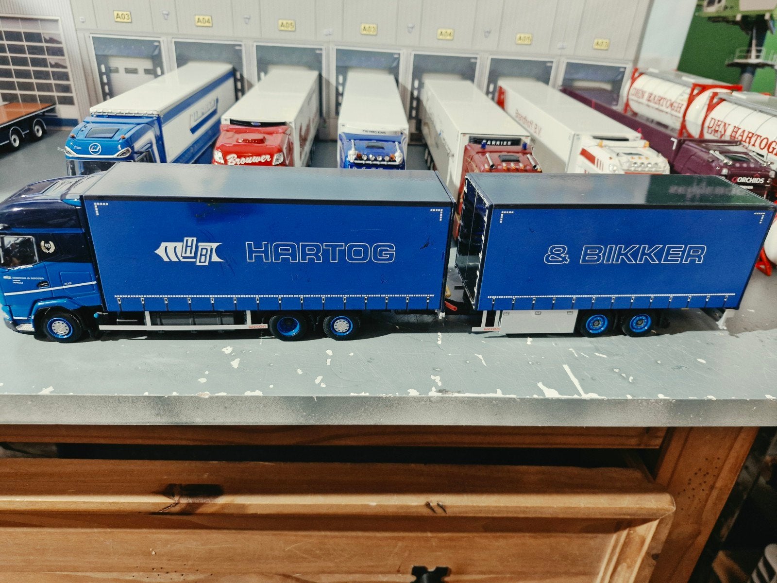 Daf XG combi hartog en bikker wsi, Ophalen of Verzenden, Zo goed als nieuw, Bus of Vrachtwagen, Wsi