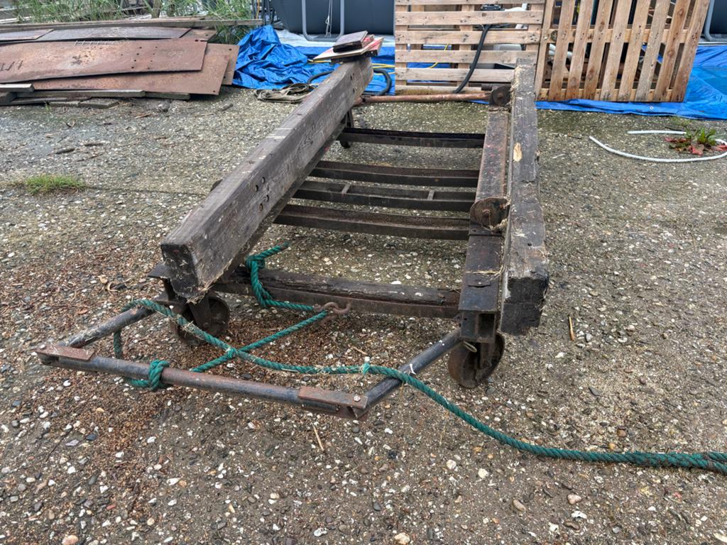Stevige Botenkar / Stallingkar voor boten, Watersport en Boten, Ophalen of Verzenden, Gebruikt, Overige typen, Zeilboot of Motorboot