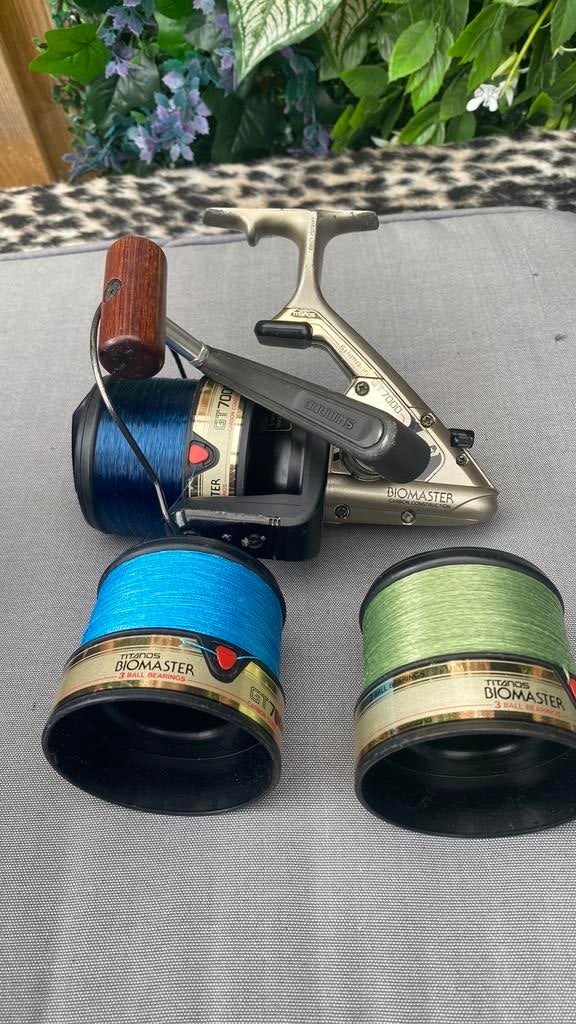 Shimano Titanos 7000 GT, Watersport en Boten, Ophalen of Verzenden, Gebruikt, Molen