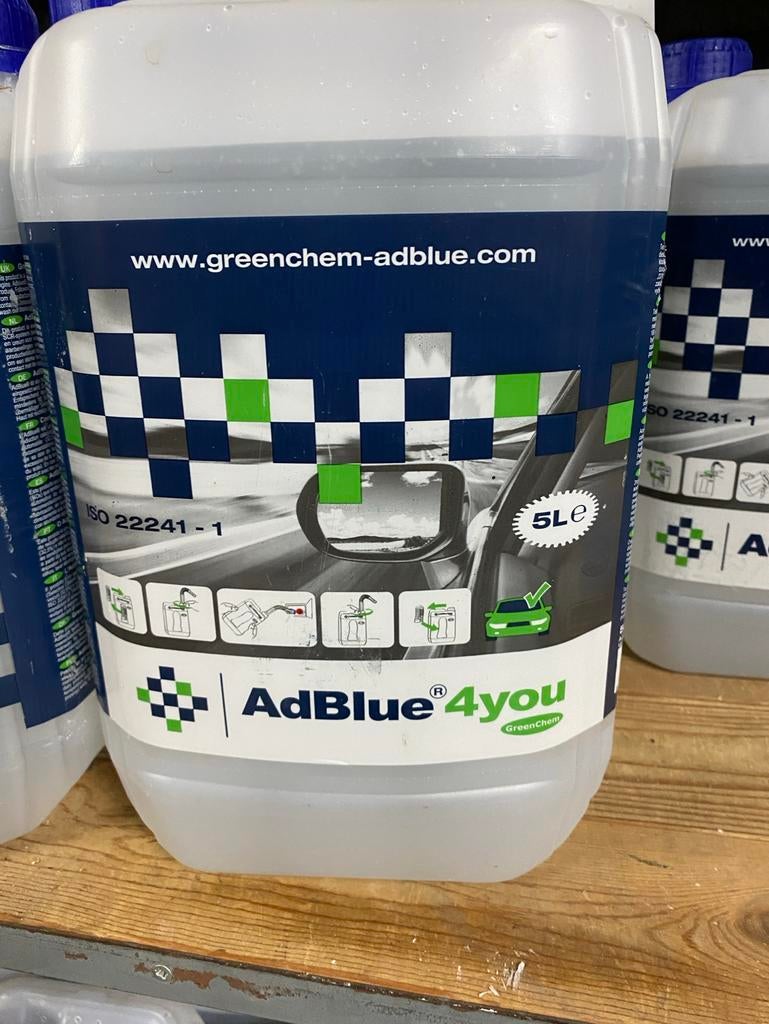 Gratis Adblue 120x5L - Over datum, voor diverse toepassingen, Ophalen