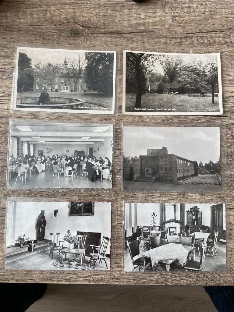 Ansichtkaarten klooster Elisabeth, Verzamelen, Ophalen of Verzenden, 1960 tot 1980, Gelopen, Limburg