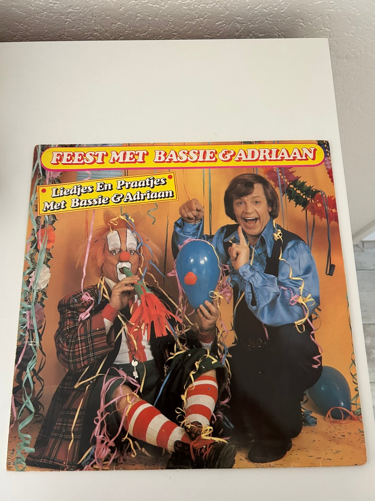 Feest met Bassie & adriaan, LP, Ophalen of Verzenden, 12 inch, Feestmuziek