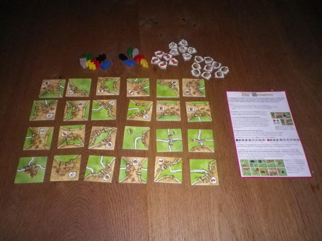 Kooplieden en Bouwmeesters, uitbreiding carcassonne, Ophalen of Verzenden, Gebruikt, 999 games