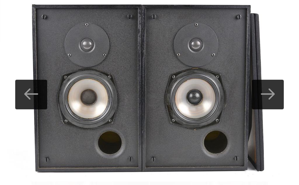 Rogers LS2a Luidsprekers + Fronts, Zo goed als nieuw, 60 tot 120 watt, Front, Rear of Stereo speakers, Ophalen