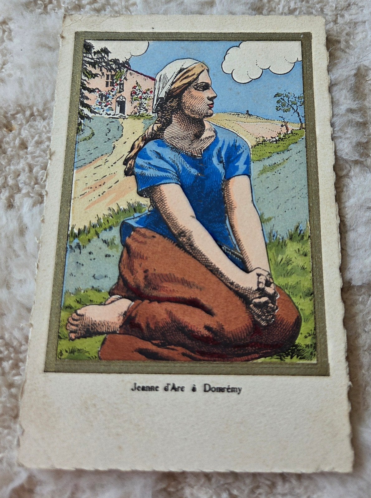 Jeanne d'Arc à Domrémy - Ed. La Cigogne, Verzenden, Voor 1920, Ongelopen, Overige thema's