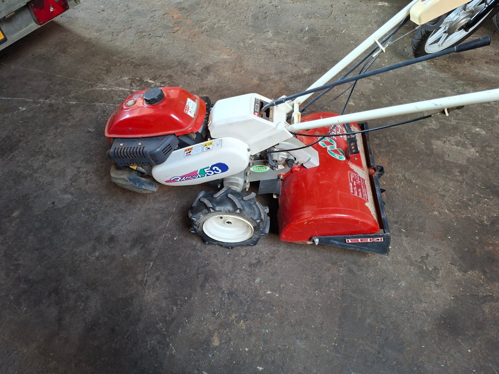 Iseki kcr 53 tuinfrees, Ophalen, Gebruikt