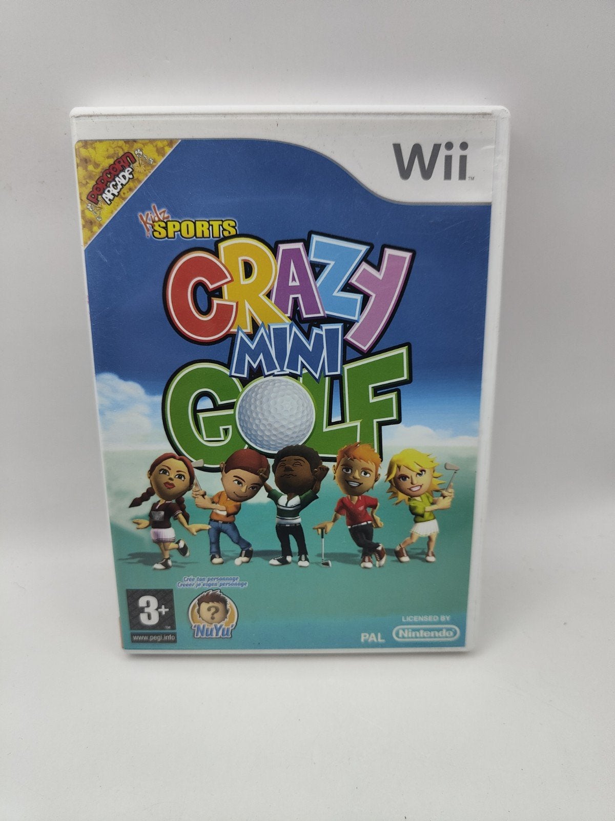 Crazy Mini Golf - Wii, Spelcomputers en Games, Nintendo, Eén computer, Zo goed als nieuw, Nintendo of Europe GmbH, Goldsteinstr. 235, 60528 Frankfurt am Main, Duitsland