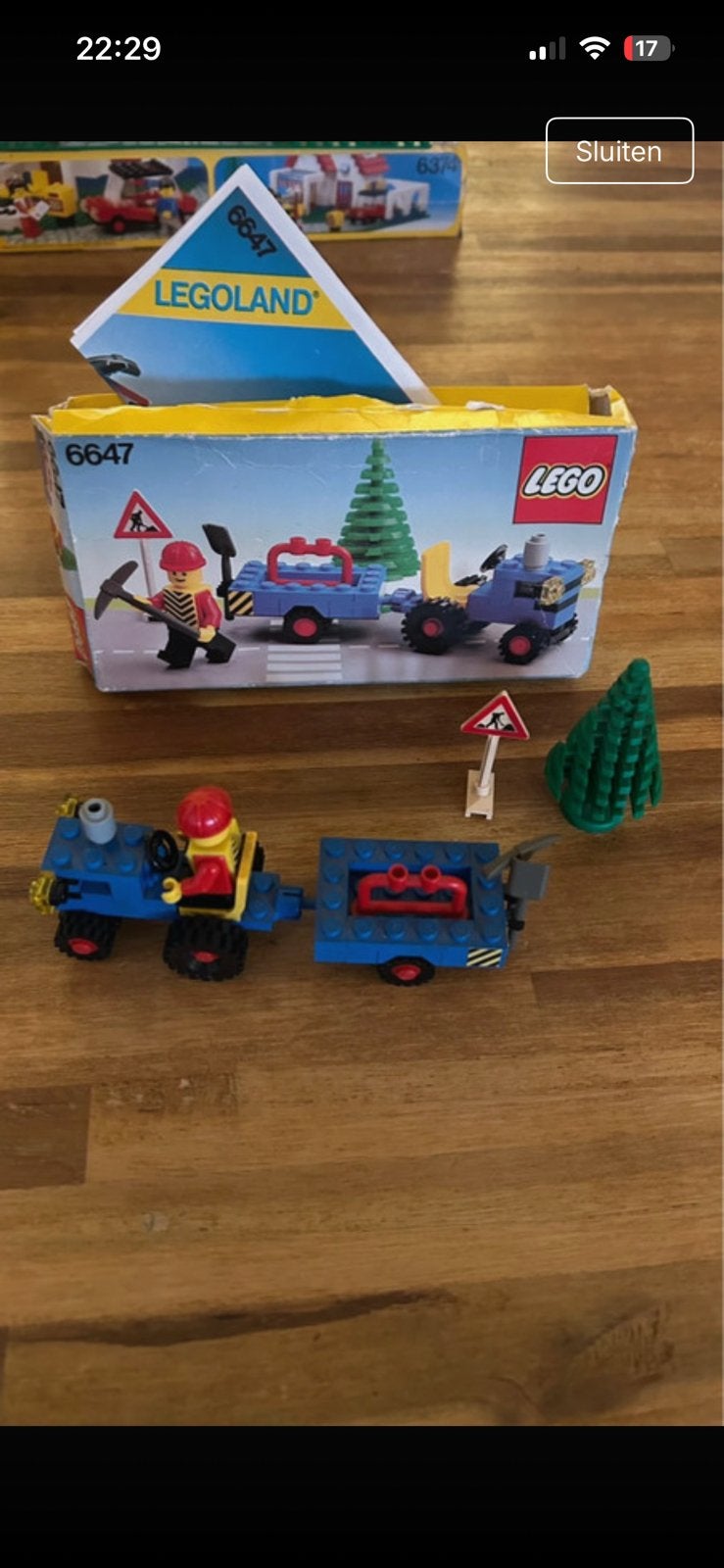 Lego wegwerkzaamheden, Ophalen of Verzenden, Gebruikt, Overige merken
