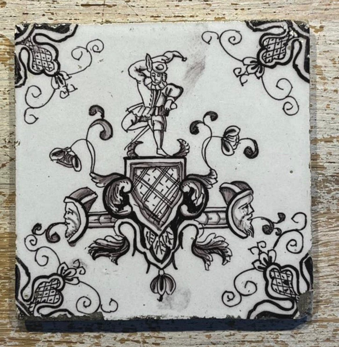 Tegel zeldzaam, Ophalen of Verzenden