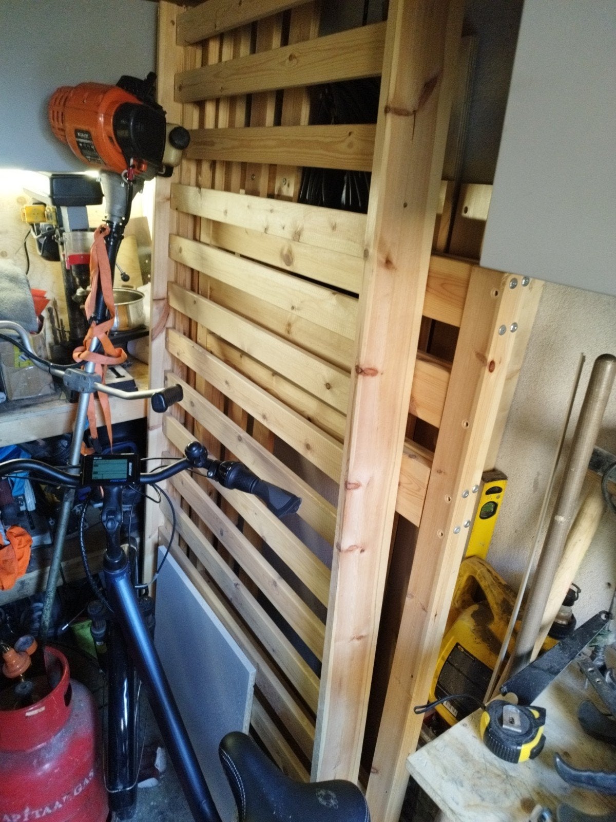 IKEA MYDAL Stapelbed - Grenen - 90x200 cm, Ophalen, Gebruikt, 90 cm, Tweepersoons