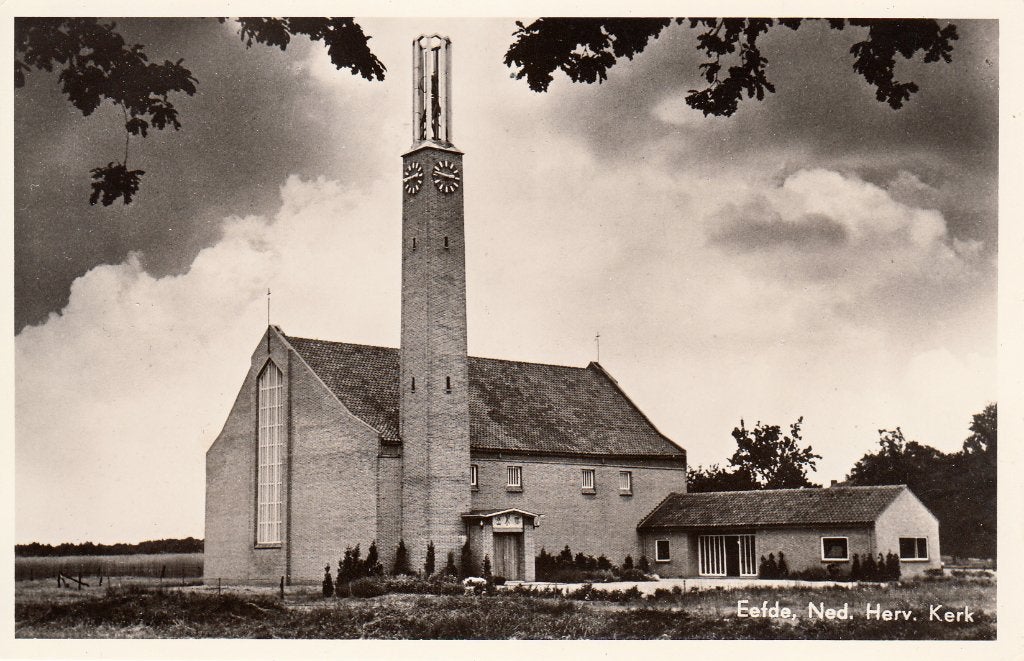Eefde   -   Ned. Herv. Kerk  ,  1963               =0008=, Verzamelen, Ophalen of Verzenden, 1960 tot 1980, Gelopen, Gelderland