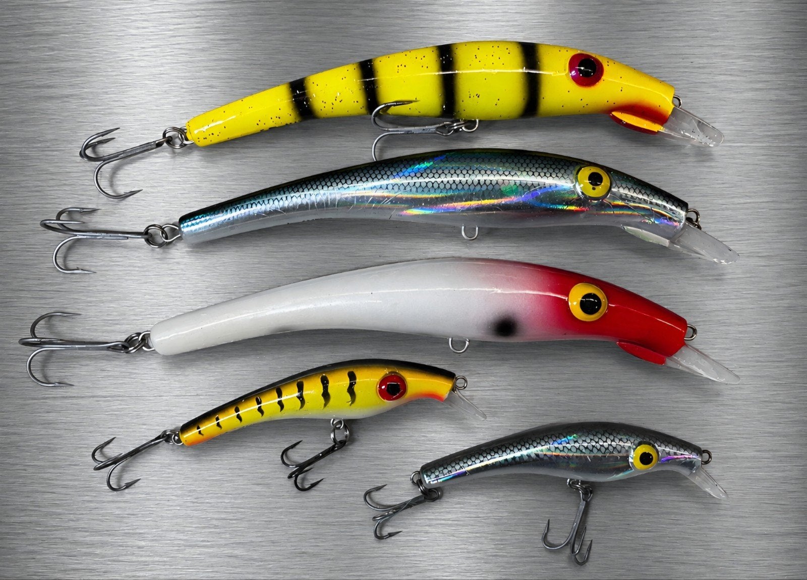 5x ZALT ZAM pluggen + gratis Fluorocarbon onderlijn erbij., Watersport en Boten, Ophalen of Verzenden, Nieuw, Overige typen