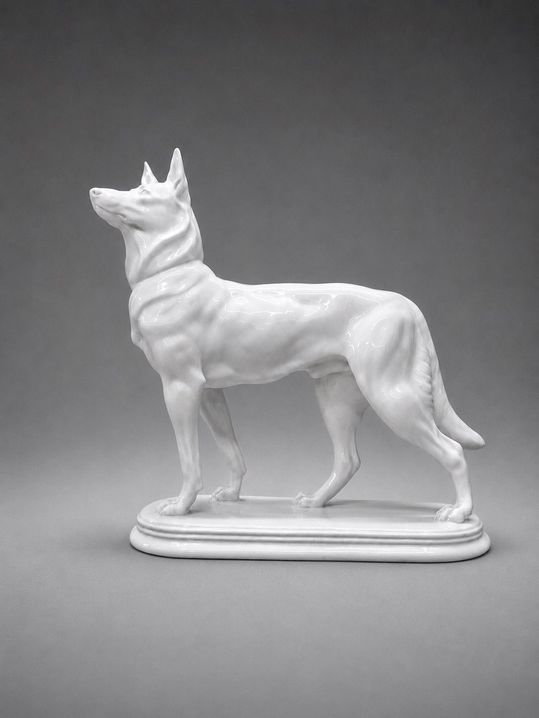 Fraureuth Duitse Herder porselein 1930 Otto Richter Art Deco, Ophalen of Verzenden