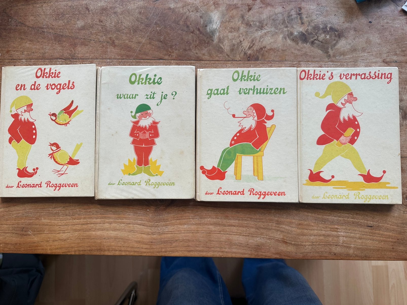 Okkie boek 4 delen, Ophalen of Verzenden, Gelezen