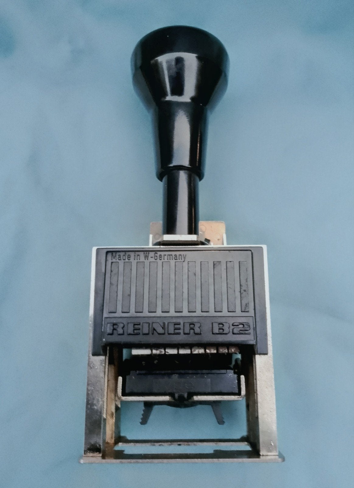 Vintage Reiner B2 Nummerstempel - Made in W-Germany, Ophalen of Verzenden