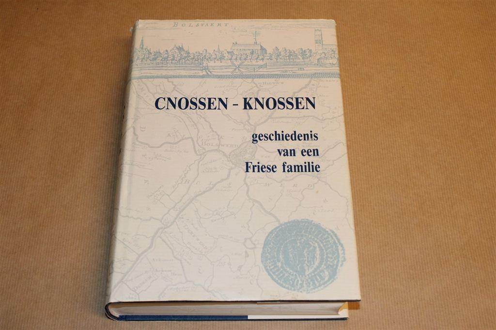 Cnossen, Knossen — Friese Familiegeschiedenis, Boeken, Ophalen of Verzenden, Gelezen