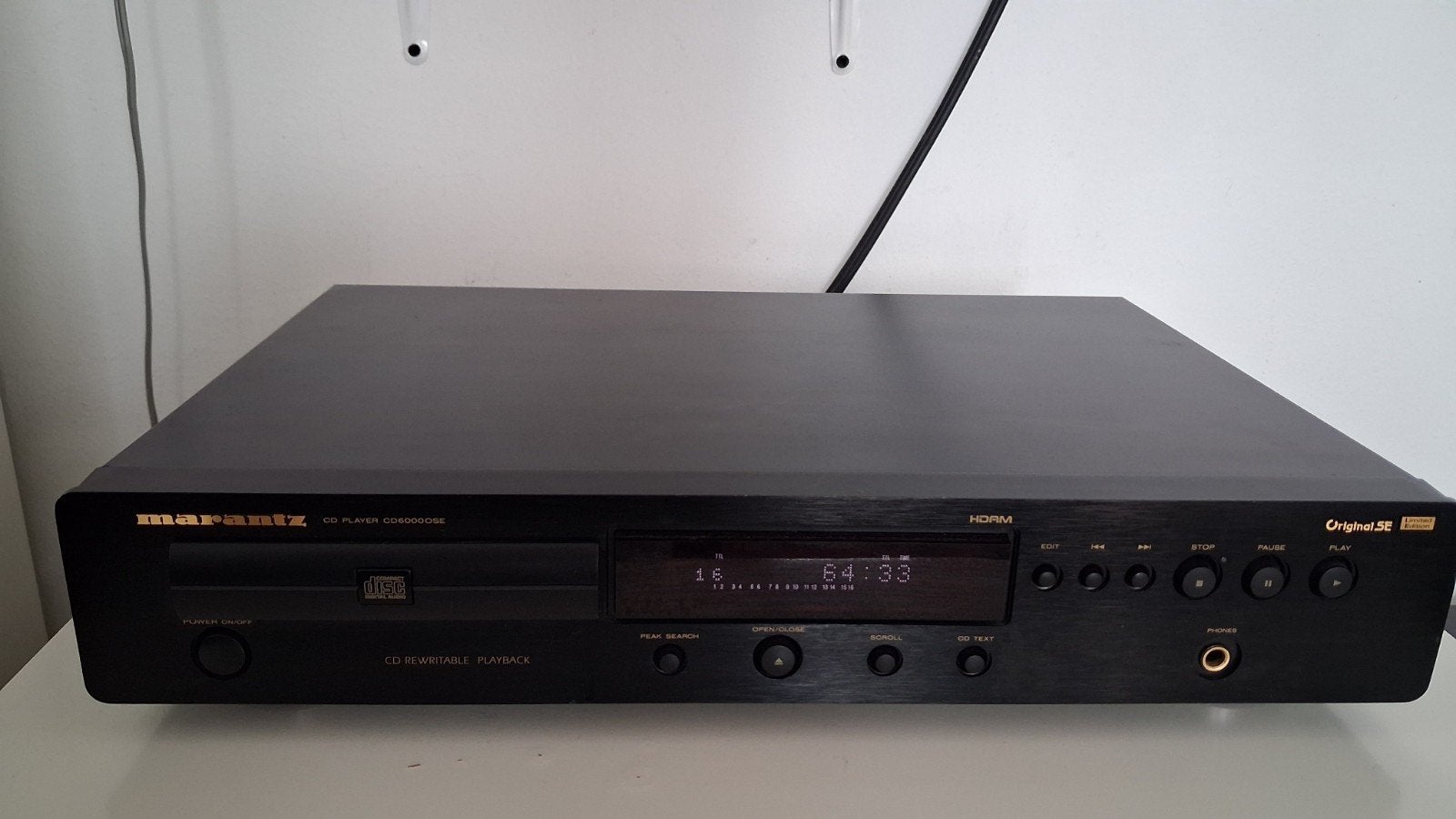 Marantz cd6000 OSE limited edition, Audio, Tv en Foto, Ophalen of Verzenden, Marantz