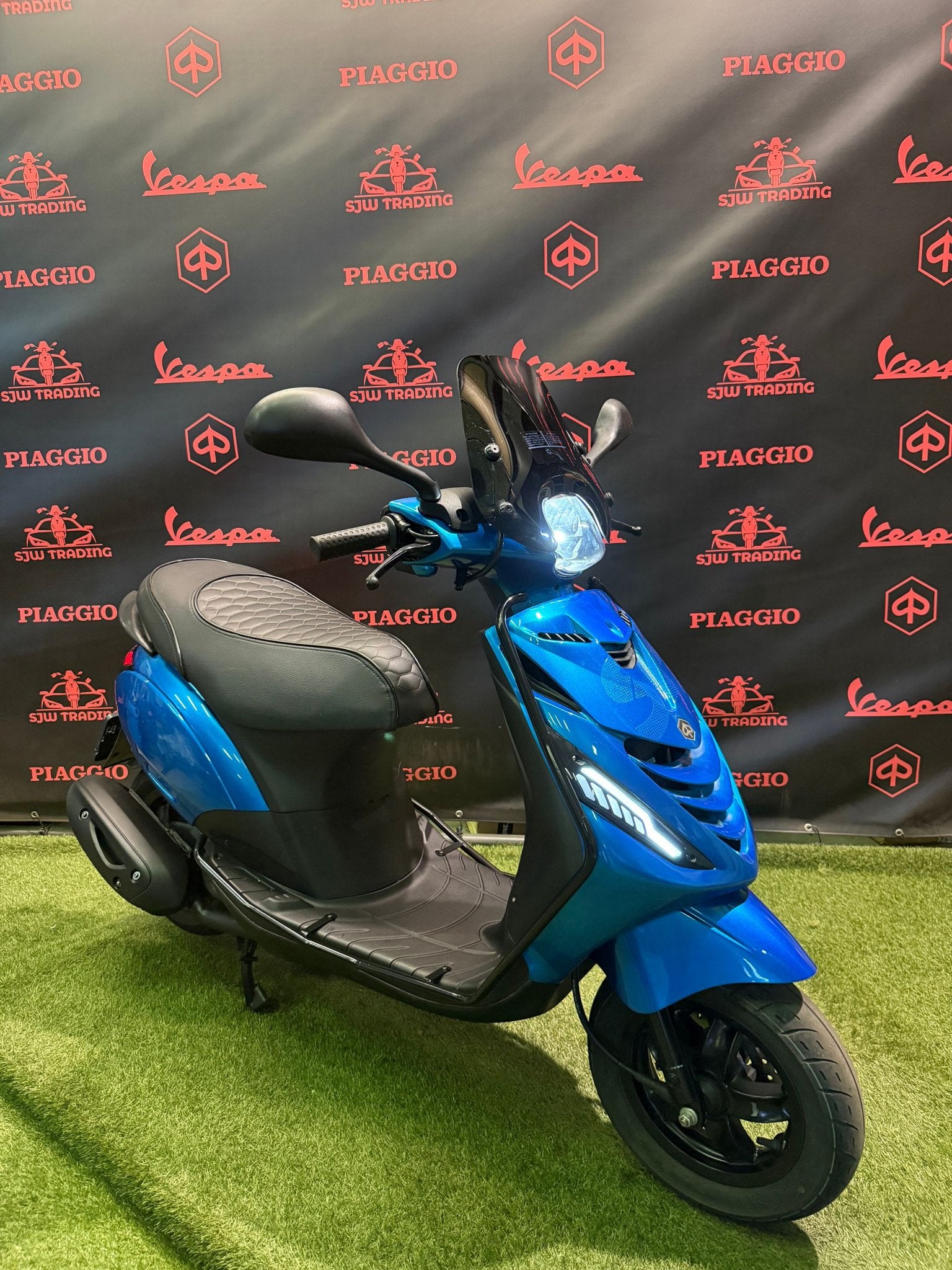 Piaggio Zip 2021 Brom! SP Candy Blue / RS Zadel / Garantie!, Fietsen en Brommers, Scooters | Piaggio, Maximaal 45 km/u, Zip, Ophalen of Verzenden