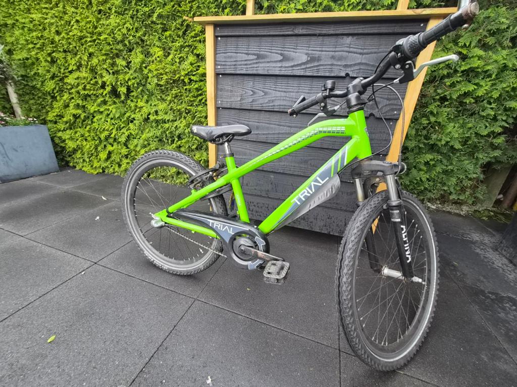 Trial kinderfiets - Groen 24 inch, Ophalen of Verzenden