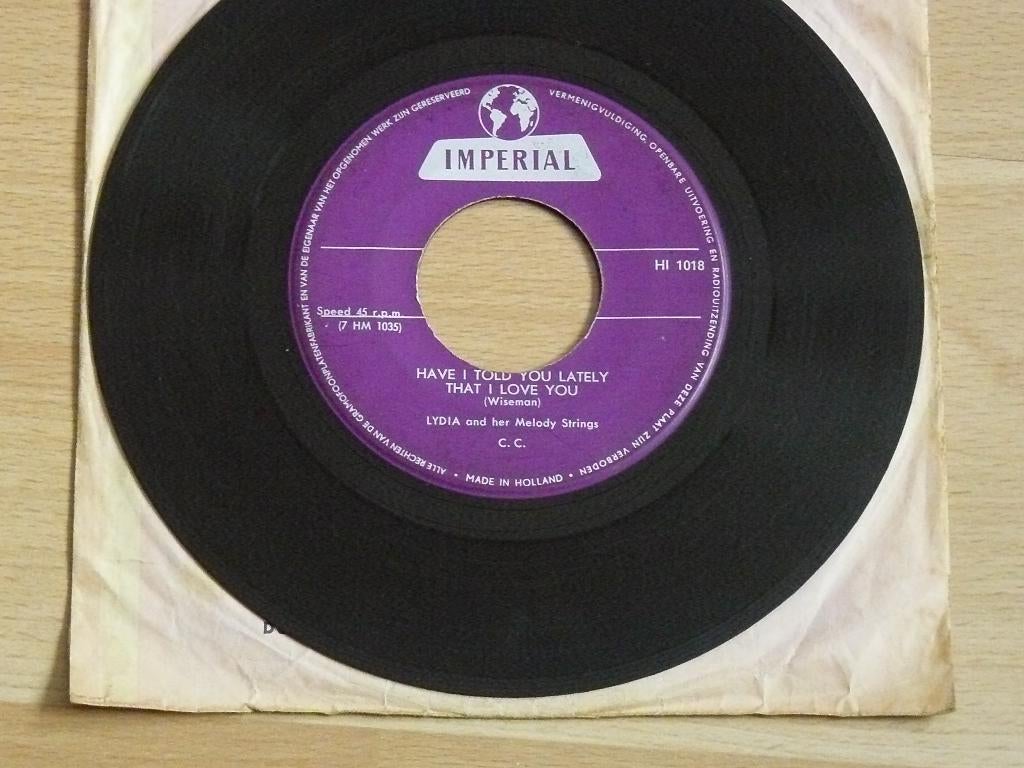 single Lydia and her Melody Strings * Have I told you lately, Verzenden, Gebruikt, Pop