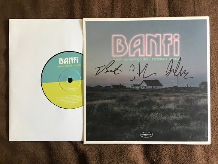 Banji Happy When You Go/Rosedale House,Limeted,Signed, Ophalen of Verzenden, Zo goed als nieuw, Pop, EP