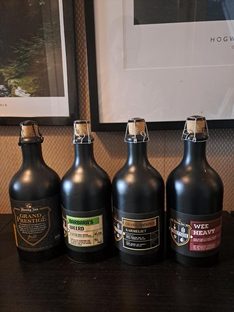 6 Hertogjan proeftuin bieren, Verzamelen, Ophalen of Verzenden, Flesje(s), Hertog Jan