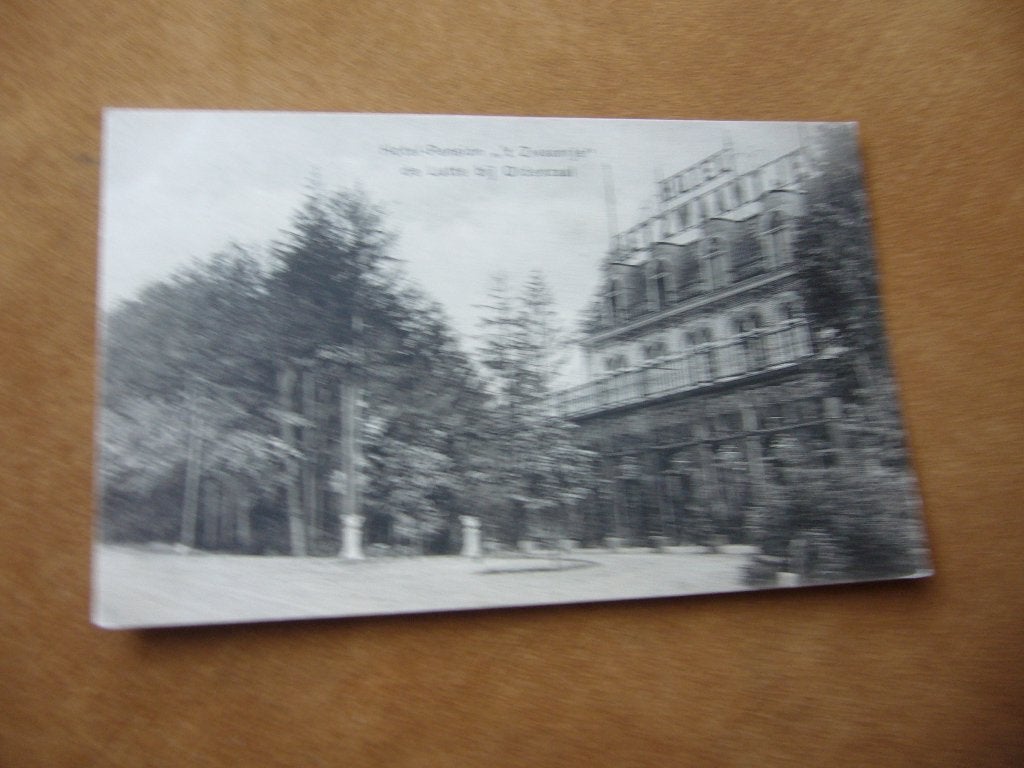 DE LUTTE  BIJ OLDENZAAL  =  HOTEL PENSION T, ZWAANTJE  1915, Verzamelen, Ophalen of Verzenden, Voor 1920, Gelopen, Gelderland