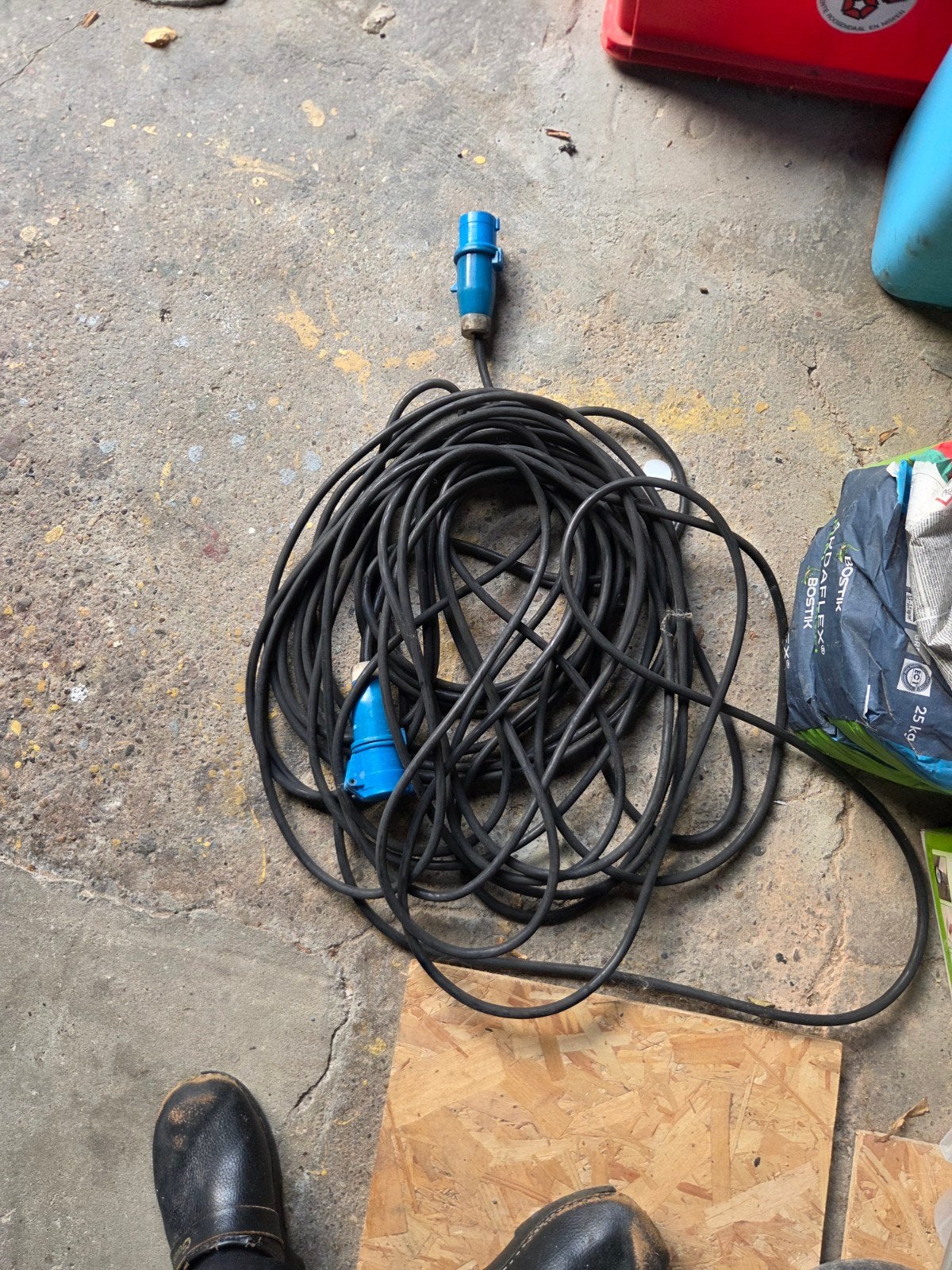 230 volt cee camping kabel 20m, Caravans en Kamperen, Ophalen of Verzenden