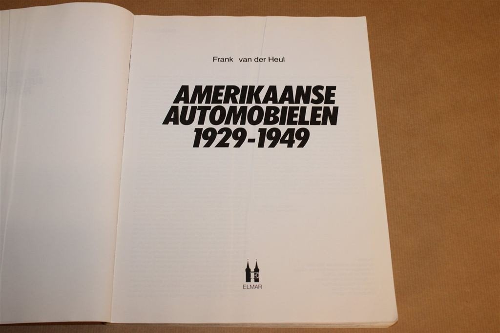 Amerikaanse Automobielen 1929-1949 — Fotoboek Oldtimers, Boeken, Auto's | Boeken, Ophalen of Verzenden, Gelezen, Overige merken