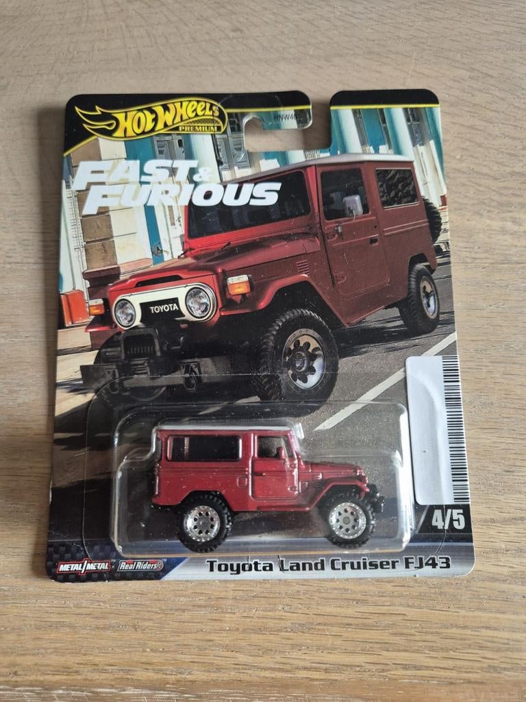 Hot Wheels Premium Fast and Furious - Toyota Land Cruiser, Ophalen of Verzenden, Nieuw, Auto