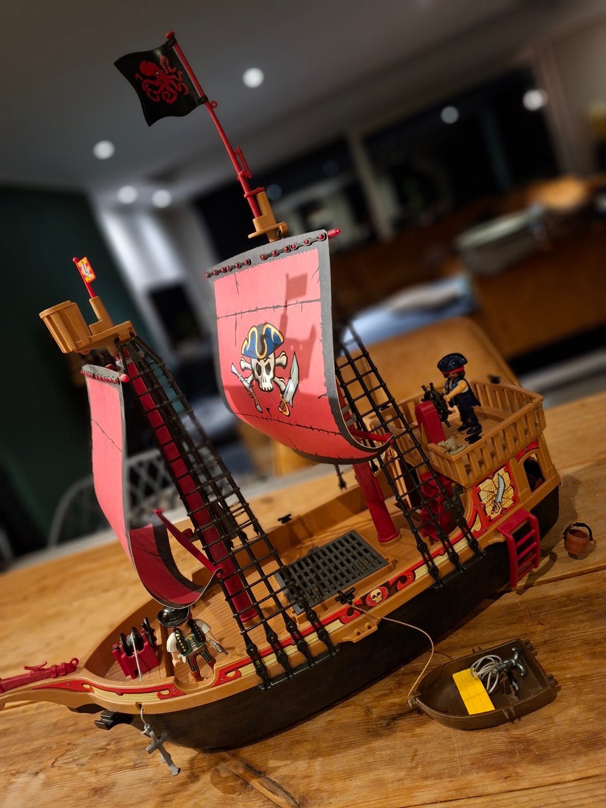 Playmobil Piratenschip met toebehoren, Pirates, Gebruikt, Complete set, Ophalen of Verzenden