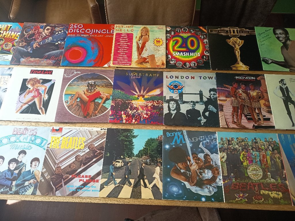 29 stuks supergave LP's van 1963-1988 met pop/(pop)rock, Ophalen, LP, Pop, Zo goed als nieuw