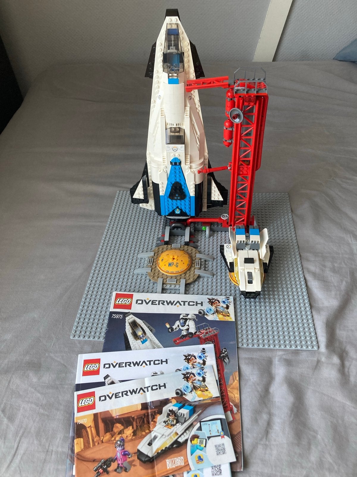 LEGO Overwatch Watchpoint Gibraltar & payload, Ophalen of Verzenden, Gebruikt