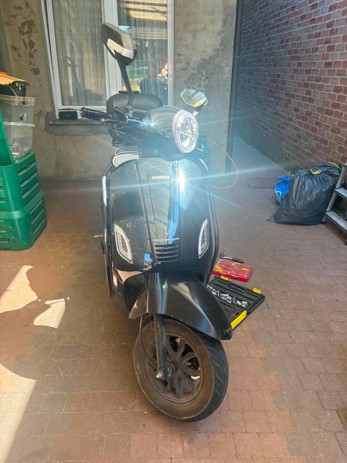 Tekoop momo morino a klasse bouwjaar 2018   Deze start en ri, Ophalen, Zo goed als nieuw, Benzine, Overige merken