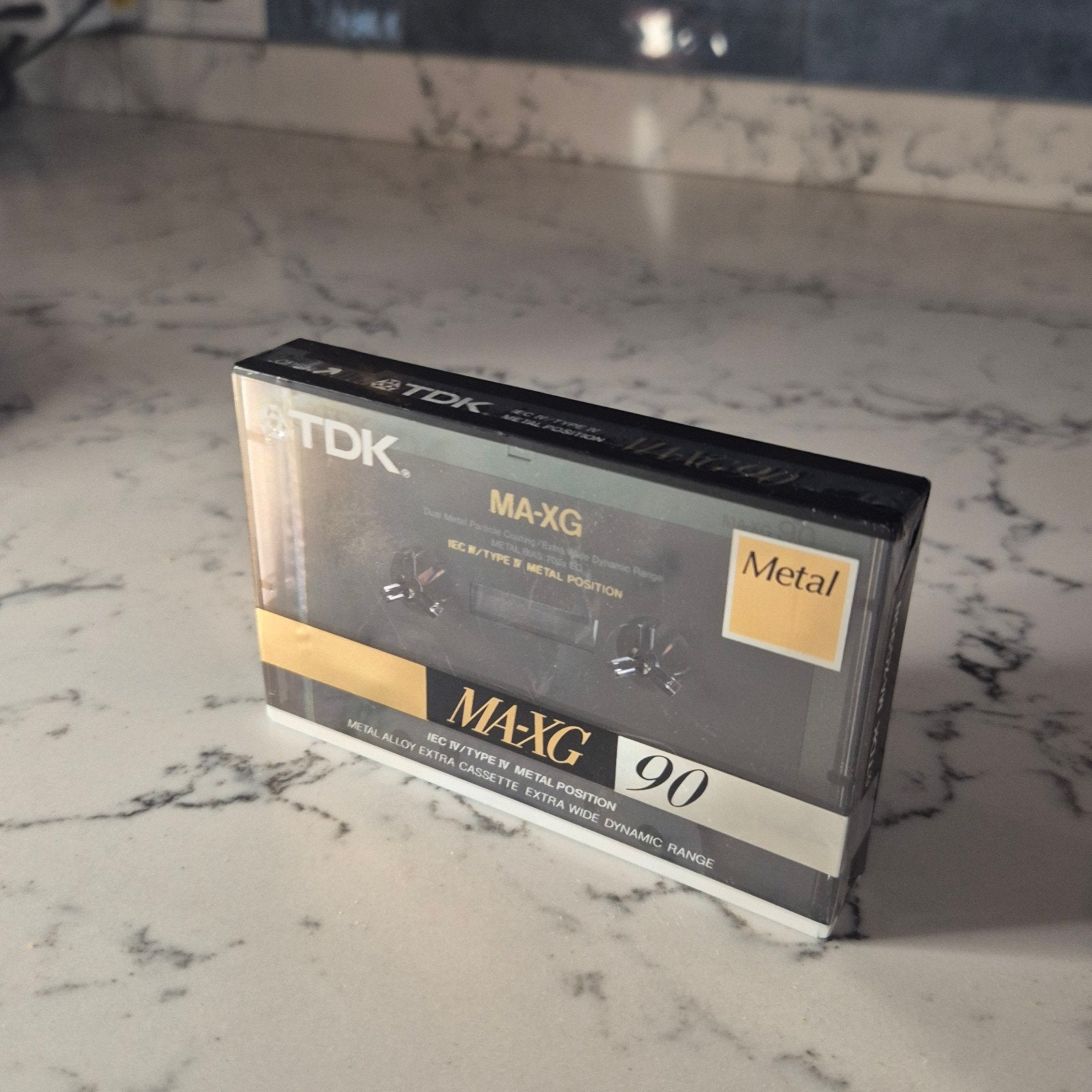 TDK MA-XG90 IV METAL  GREEN 1990 5 pack N.O.S, Ophalen of Verzenden, Zo goed als nieuw, Overige genres, 2 t/m 25 bandjes