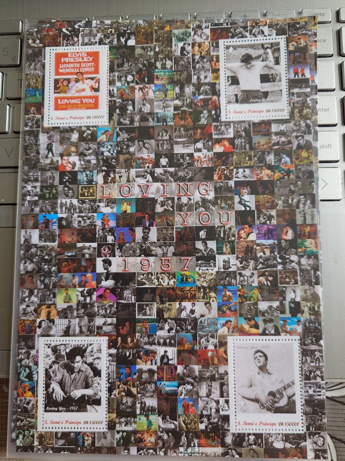 Elvis Presley Filmposters Postzegels, Ophalen of Verzenden, Onbeschreven, Rest van de wereld