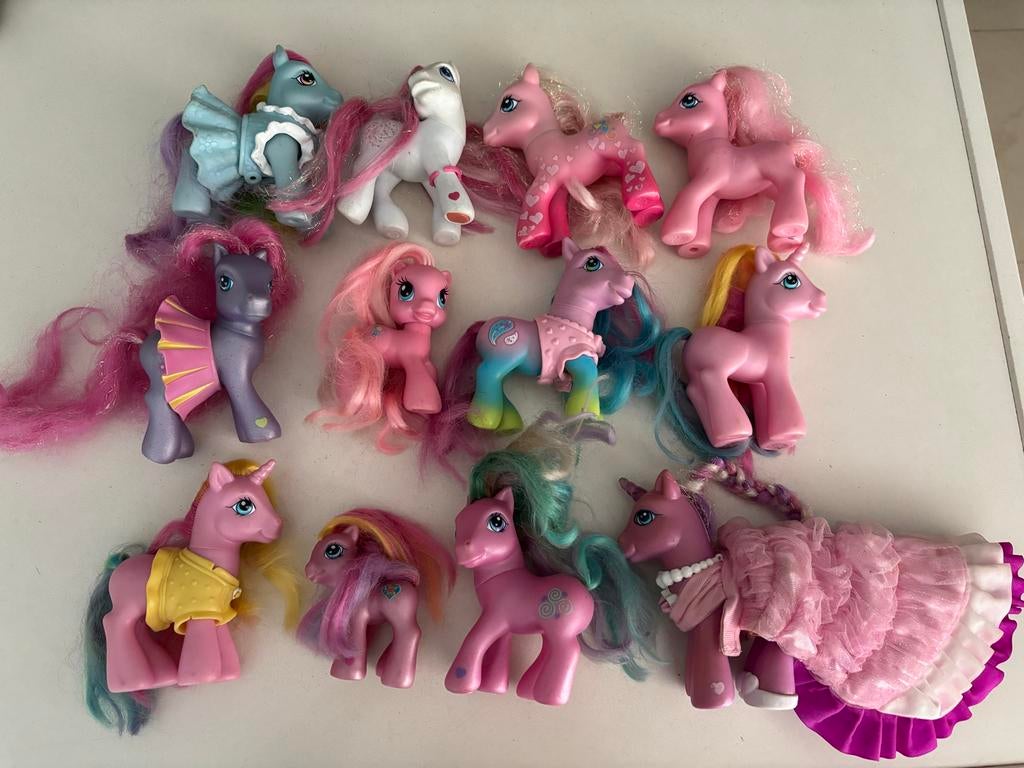 Hasbro Grote collectie My Little Pony paarden 12 stuks G3, Kinderen en Baby's, Speelgoed | My Little Pony, Ophalen of Verzenden