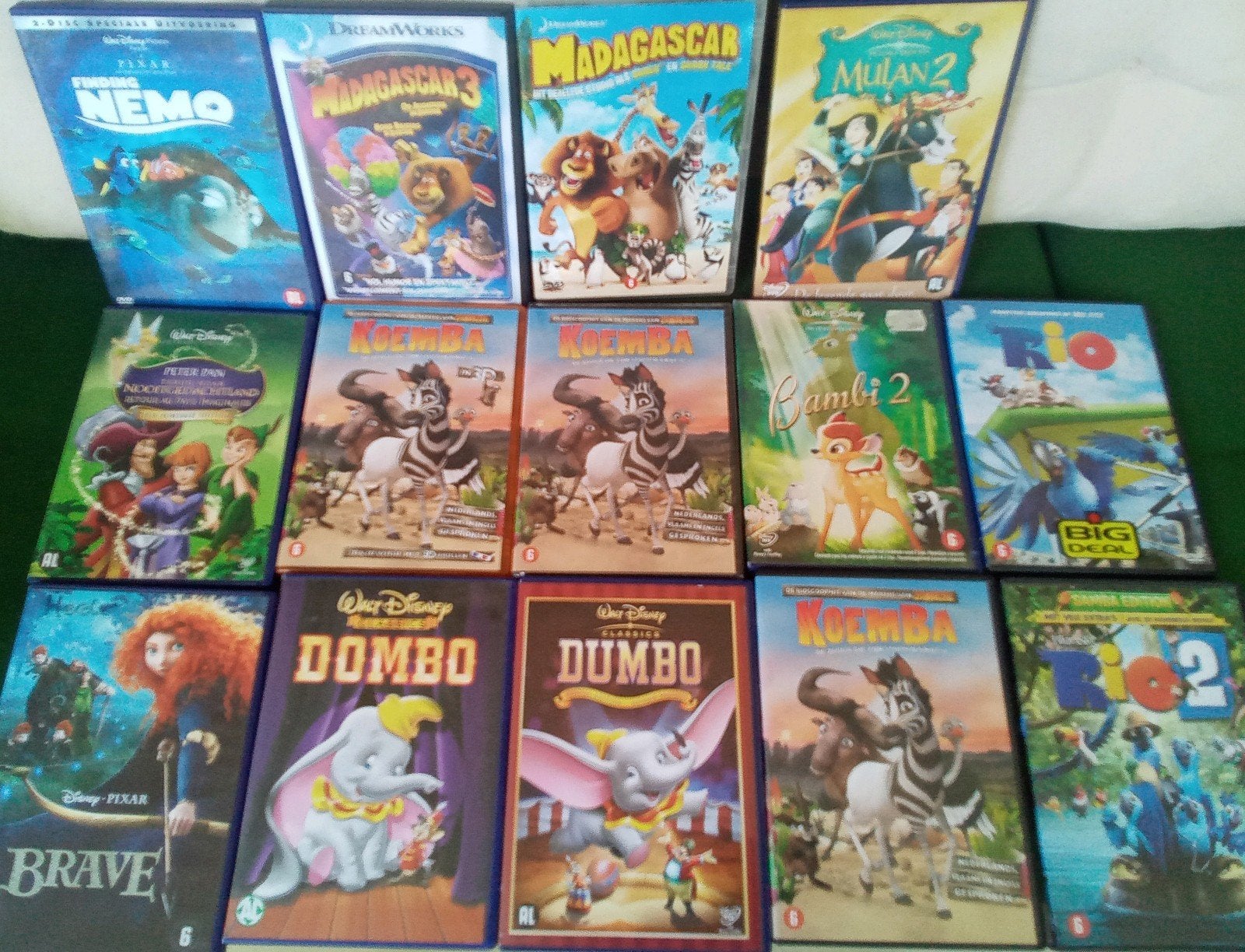 Grote collectie Disney en kinderfilms op DVD en Blu-ray, Alle leeftijden, Nederlands, Ophalen of Verzenden, Zo goed als nieuw