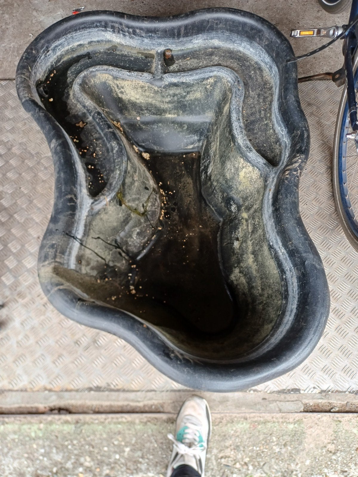 Vijverkuip 150 Liter - Gebruikt, Ophalen, Gebruikt
