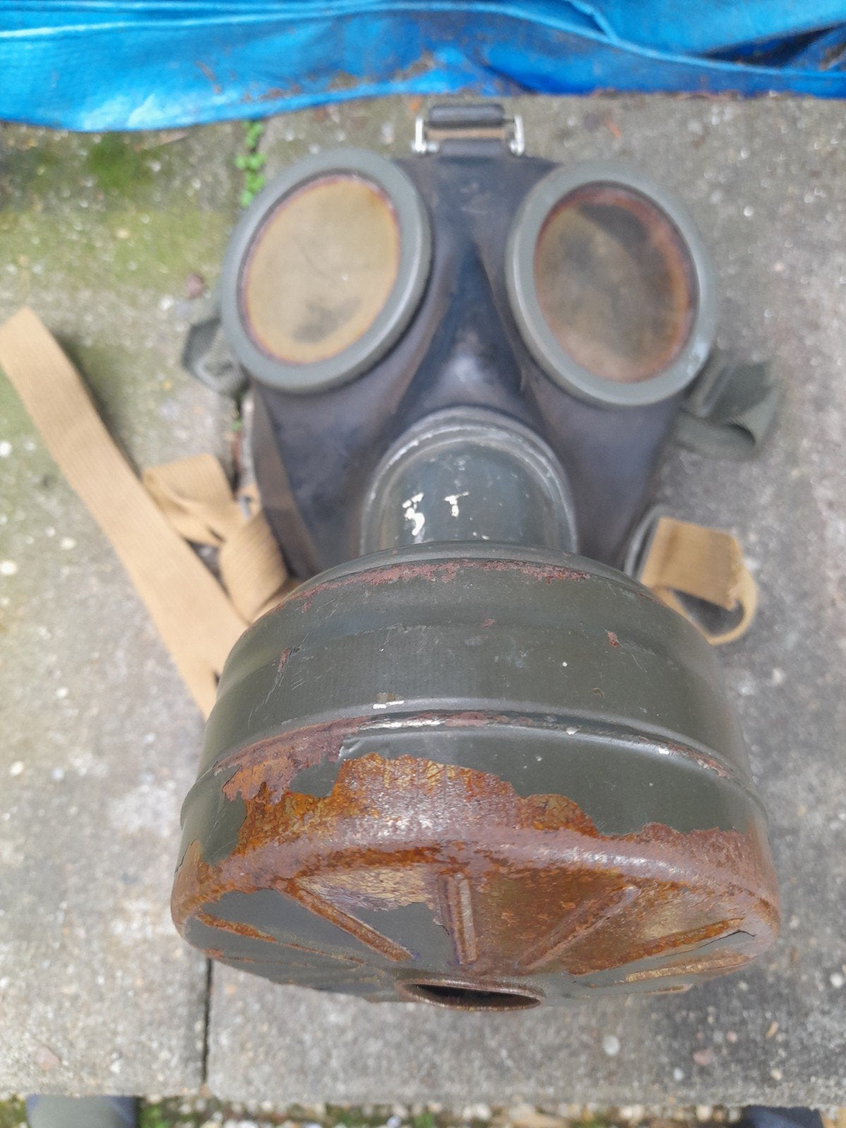 Duits gasmasker, Verzamelen, Verzenden, Duitsland, Kleding of Schoenen