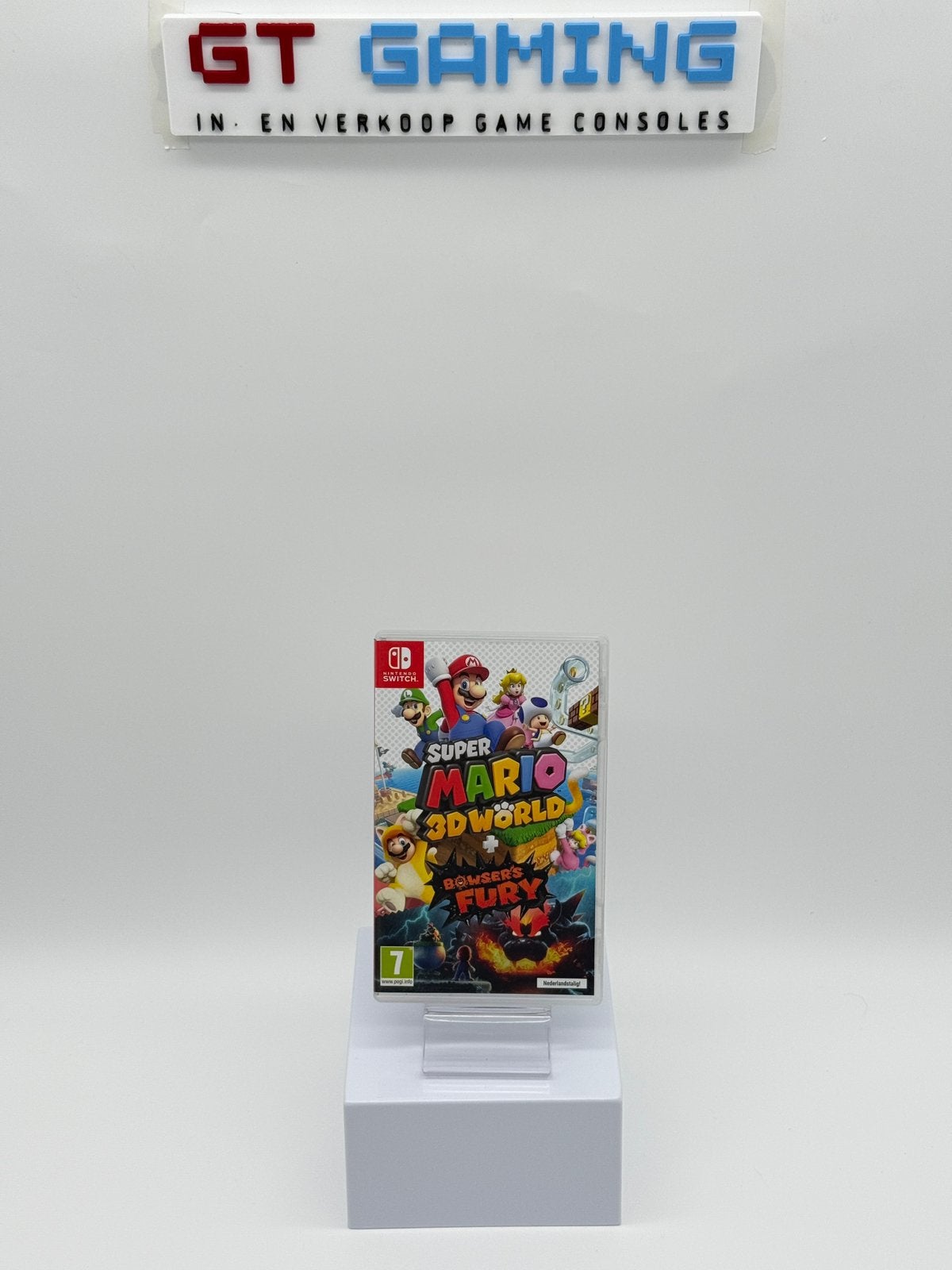 SUPER MARIO 3D WORLD+BOWSERS FURY NINTENDO SWITCH GAME, 1 speler, Ophalen of Verzenden, Zo goed als nieuw, "