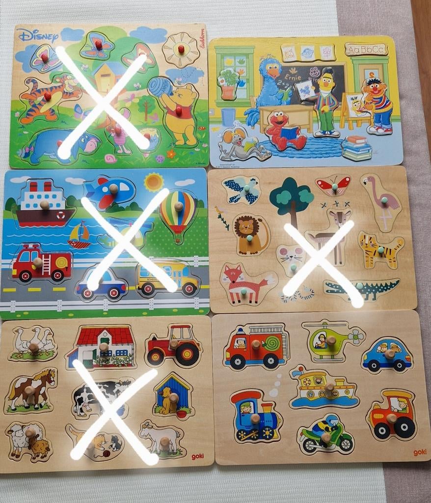 Kinderspeelgoed, djeco, puzzels, boekjes,Hamertje tik, Ophalen of Verzenden, 10 tot 50 stukjes, Zo goed als nieuw