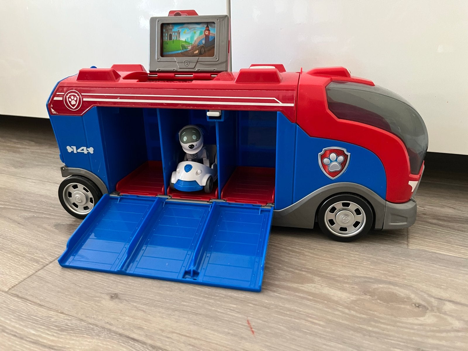 Paw Patrol Mission Cruiser met Robohond, Kinderen en Baby's, Ophalen, Gebruikt